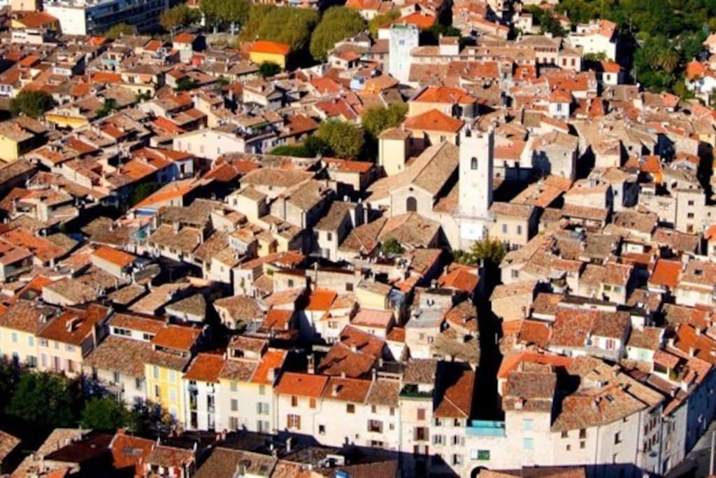 Appartement Aurore En Rez De Jardin Avec Parking Gratuit Vence Exteriér fotografie